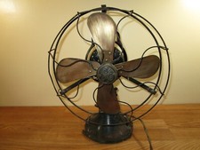Usado, Ventilador de metal antigo GE latão 4 lâminas 3 velocidades - EUA General Electric comprar usado  Enviando para Brazil