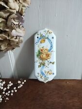 finger plate ceramic for sale  Shipping to Ireland