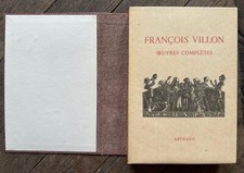 Villon oeuvre complète d'occasion  Lyon V