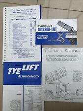Tye trailer scissor for sale  HITCHIN