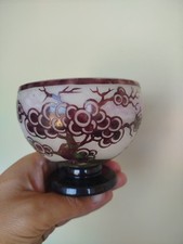 Vase piédouche verre d'occasion  Septèmes-les-Vallons