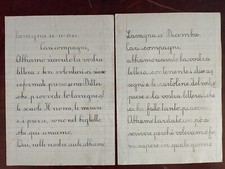 Coppia lettere scolaresca usato  Brindisi