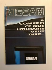 Nissan utilitaire brochure d'occasion  Villefranche-sur-Saône