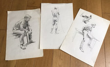 Vintage original art for sale  LOUGHBOROUGH