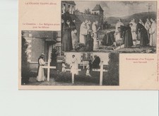 CPA 61 LA GRANDE TRAPPE Le Cimetière les Religieux priant pour les défunts,..... comprar usado  Enviando para Brazil