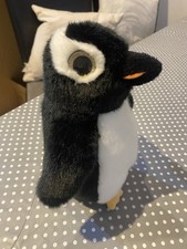 Soft plush penguin for sale  STROUD