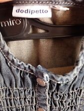 Dodipetto abito jeans usato  Cortemaggiore