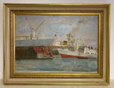 ölbild impressionist schiffe gebraucht kaufen  Graal-Müritz, Seeheilbad