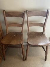 Lovely pair wooden for sale  EDENBRIDGE