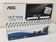 Monitor LCD AOC F19 18,5" 1366x768 - NOVO comprar usado  Enviando para Brazil