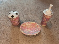 Pink soap dish for sale  Delaware