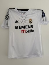Camisa assinada por Roberto Carlos Real Madrid *PROVA EXATA DE VÍDEO* RARA comprar usado  Enviando para Brazil