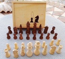 Vintage holz schachfiguren gebraucht kaufen  Nörvenich