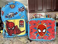 Mochila e lancheira combinando do Homem-Aranha comprar usado  Enviando para Brazil