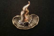Gold tone witch for sale  GRAVESEND