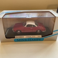 Minichamps volkswagen karmann for sale  FALKIRK