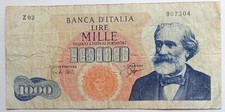 Repubblica italiana 1000 usato  Napoli