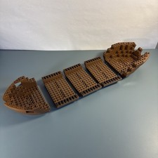 Lego casco de barco marrom 5 peças Pirates Barracuda 6285 10040 2560 2559c03 2557c03 comprar usado  Enviando para Brazil
