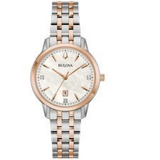 Bulova damen armbanduhr gebraucht kaufen  Hamburg