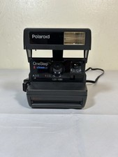 Câmera Instantânea Polaroid One Step Close Up 600 Preta Flash Embutido com Alça de Pescoço comprar usado  Enviando para Brazil