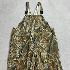 Macacão masculino RealTree Dungarees adulto extra grande 46x30 lona verde caça babador comprar usado  Enviando para Brazil