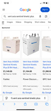 Mvhr heat recovery for sale  ROMFORD