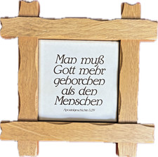 Fliese fliesenbild holzrahmen gebraucht kaufen  Ilmenau, Martinroda
