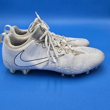 Chuteira de futebol profissional Nike Vapor intocável branca metálica prata 833385-111 tamanho 14 comprar usado  Enviando para Brazil