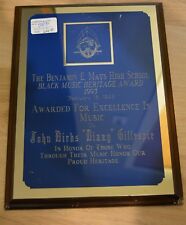 Dizzy gillespie awarded for sale  Ann Arbor