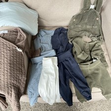 Pacote de roupas H&M ZARA Caden Lane bambu bebê menino prematuro-3/6m comprar usado  Enviando para Brazil