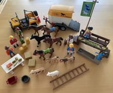 Playmobil 3249 pferdetransport gebraucht kaufen  Deutschland