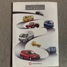 Vauxhall van range for sale  FARNHAM