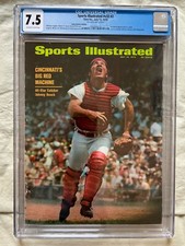 Sports Illustrated 1970 DISPONÍVEL AGORA! Johnny Bench CGC 7.5 1/2 First Pro Cvr comprar usado  Enviando para Brazil