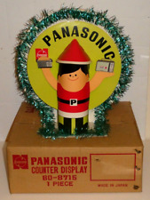 Usado, De colección PANASONIC National Boy STORE EXHIBICIÓN DE NAVIDAD radio tv Japón RARA promoción 12" segunda mano  Embacar hacia Argentina