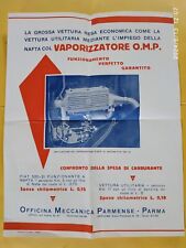 Depliant pubblicitario anni usato  Trivignano Udinese