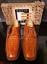 Chaussure crocodile caramael d'occasion  Falaise