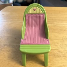 Cadeira de piscina Fisher Price Loving Family verde e rosa para casa de bonecas comprar usado  Enviando para Brazil