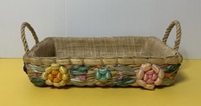 Vintage floral wicker for sale  Downingtown