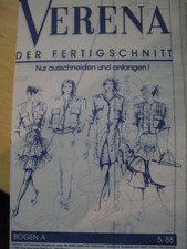 Verena 588 schnittmuster gebraucht kaufen  Trossingen