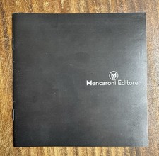 Mencaroni editore catalogo usato  Genova