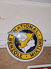 Enamel national benzole for sale  NORTHAMPTON