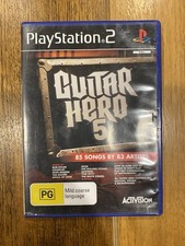 Guitar Hero 5 PS2 Sony PlayStation 2 PAL - Completo com Manual - POSTAGEM GRATUITA comprar usado  Enviando para Brazil