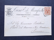 Storia postale cartolina usato  Agliana