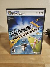 Microsoft Flight Simulator X: Acceleration PC Expansion Pack w / Product Key DVD comprar usado  Enviando para Brazil
