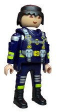 Playmobil fireman figure d'occasion  Expédié en Belgium