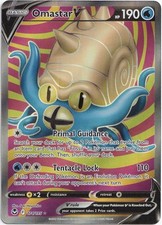 Pokémon omastar full usato  Spedire a Italy