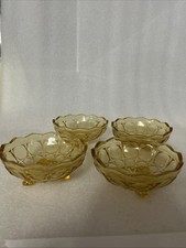 Vintage yellow glass for sale  SWINDON