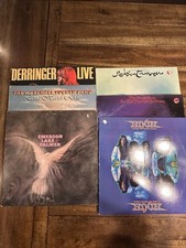 CLASSIC ROCK  LP Lot ELP, Marshall Tucker, Moody Blues, Robin Trower, Angel, See, usado comprar usado  Enviando para Brazil