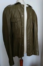 Italienische lederjacke echtes gebraucht kaufen  Baden-Baden
