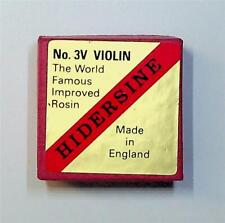 Hindersine violin rosin for sale  DULVERTON